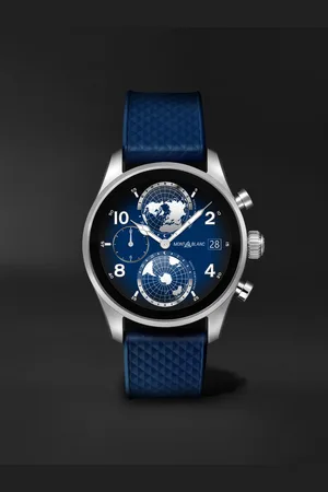 Montblanc Summit 3 42mm Titanium and Rubber Smart Watch, Ref. No. 129268 - Men