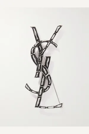 Saint Laurent -Tone Brooch - Men - - 10