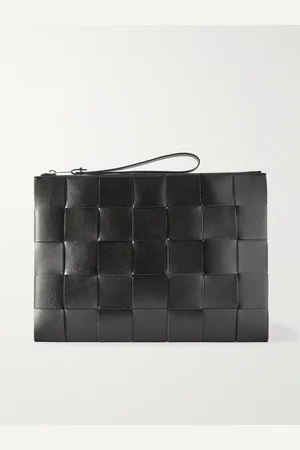 Bottega Veneta Large Intrecciato Leather Pouch - Men