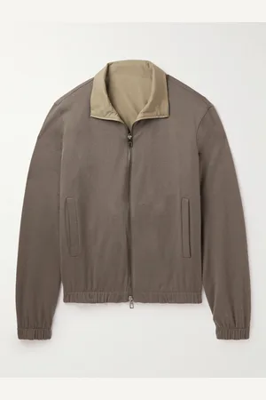 Loro Piana Reversible Windmate® Storm System® Shell and Cashmere Bomber Jacket - Men - - IT 52