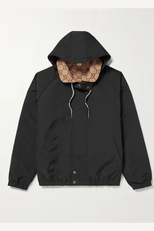 Gucci Reversible Monogrammed Shell Hooded Jacket - Men - - IT 52
