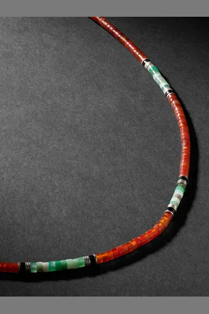 M. COHEN Sonoran Sterling Silver -Stone Necklace - Men