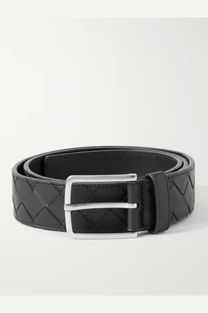 Bottega Veneta 3.5cm Intrecciato Leather Belt - Men - - EU 80