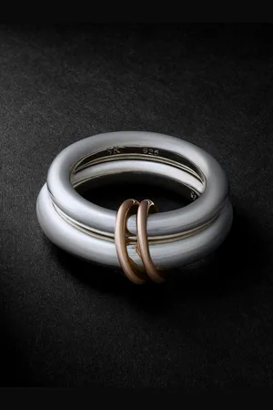 SPINELLI KILCOLLIN Virgo White and Rose Gold Ring - Men - - 9