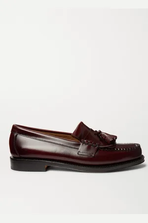 G.H. Bass Weejuns Layton Kiltie Moc II Leather Tasselled Loafers - Men - - UK 5