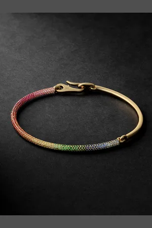 M. COHEN The Equinox 18-Karat Gold -Stone Bracelet - Men - - L