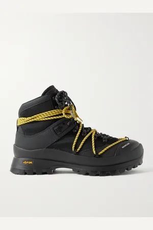 Moncler Glacier Nylon, PU and Faux Leather Hiking Boots - Men - - EU 40