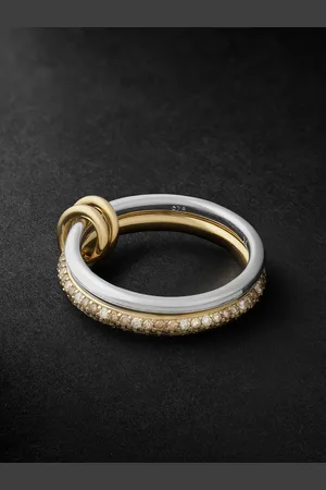 SPINELLI KILCOLLIN Virgo Petite and Silver Diamond Ring - Men - - 10