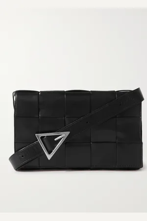 Bottega Veneta Cassette Intrecciato Leather Messenger Bag - Men