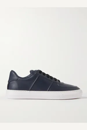 Moncler Neue York Logo-Appliquéd Leather Sneakers - Men - - EU 42.5