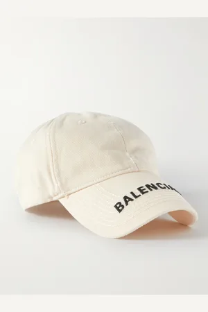 Balenciaga Logo-Embroidered Distressed Cotton-Twill Baseball Cap - Men - - S