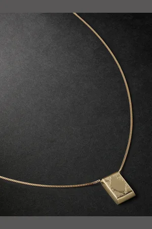 JACQUIE AICHE Prayer Box Chain Necklace - Men
