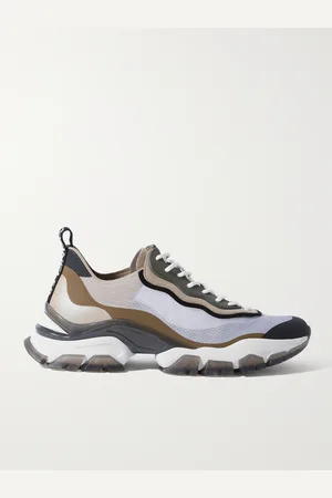 Moncler Leave No Trace Leather, Suede and Ripstop Sneakers - Men - - EU 46