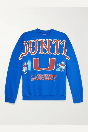 KAPITAL Big Kountry Printed Cotton-Jersey Sweatshirt - Men