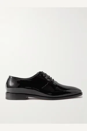Manolo Blahnik Snowdon Whole-Cut Patent-Leather Oxford Shoes - Men - - UK 11