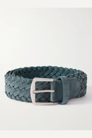 Loro Piana 4cm Woven Suede Belt - Men - - EU 85