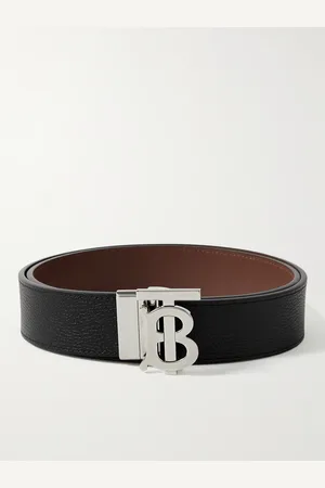 Burberry 3.5cm Reversible Leather Belt - Men - - EU 85