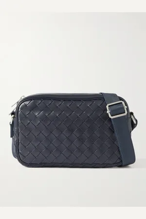 Bottega Veneta Intrecciato Leather Messenger Bag - Men