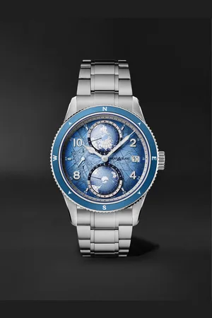 Montblanc 1858 Geosphere 0 Oxygen South Pole Exploration Limited Edition Automatic 42mm Interchangeable Titanium, Ceramic and Canvas Watch, Ref. No. 7612582367544 - Men