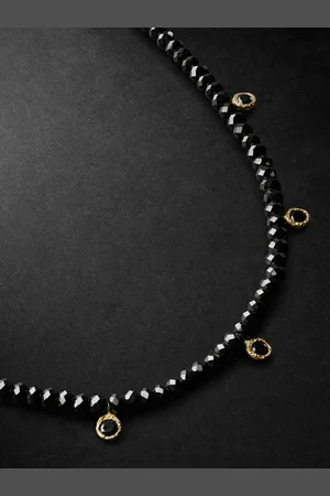 Orit Elhanati Pacino Gold Spinel Beaded Necklace - Men