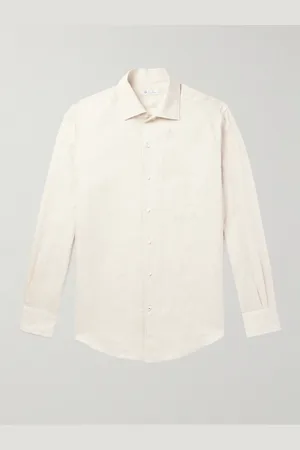 Loro Piana Arizona Linen Shirt - Men - - XS