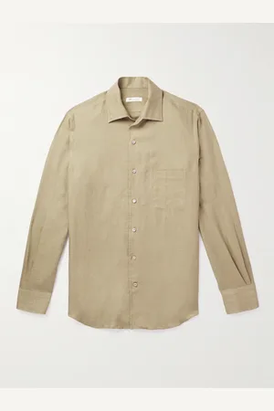 Loro Piana Arizona Linen Shirt - Men - - XS
