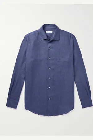Loro Piana Arizona Linen Shirt - Men - - XXXL