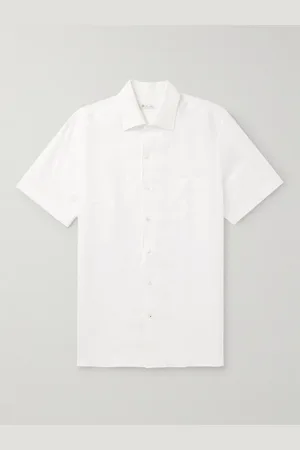 Loro Piana Arizona Linen Shirt - Men - - L