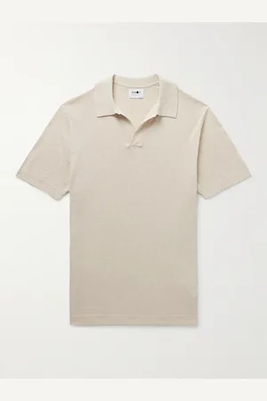 NN.07 Ryan 6311 Cotton and Linen-Blend Polo Shirt - Men - - M