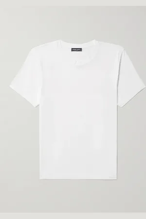 Frescobol Carioca Lucio Cotton and Linen-Blend Jersey T-Shirt - Men - - XL