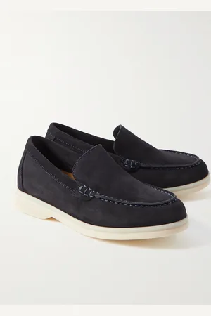 Loro Piana Summer Walk Suede Loafers - Men - - IT 31