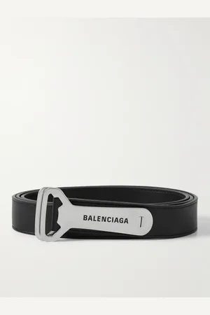 Balenciaga Bottle Opener 3cm Embellished Leather Belt - Men