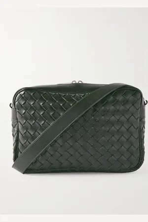 Bottega Veneta Intrecciato Leather Camera Bag - Men