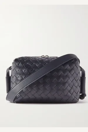 Bottega Veneta Intrecciato Leather Messenger Bag - Men