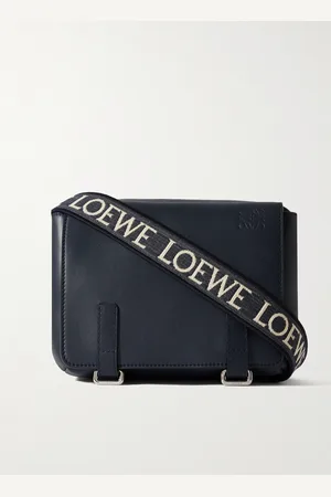Loewe Military Leather Messenger Bag - Men