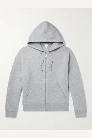 Bottega Veneta Cashmere-Blend Zip-Up Hoodie - Men - - S