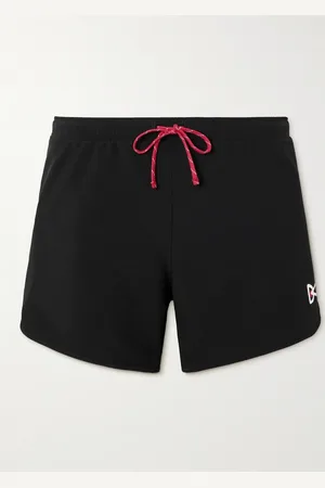 District Vision Spino Straight-Leg Logo-Print Aloe Stretch-Jersey Drawstring Shorts - Men - - M