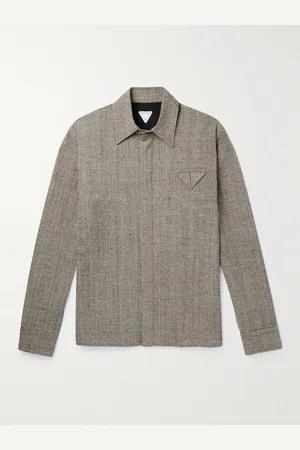 Bottega Veneta Tweed Shirt - Men - - IT 46