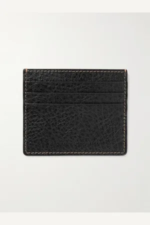 Brunello Cucinelli Full-Grain Leather Cardholder - Men