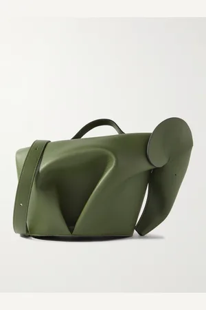 Loewe Elephant Leather Messenger Bag - Men