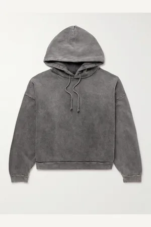 Acne Studios Fester H Cotton-Jersey Hoodie - Men - - L