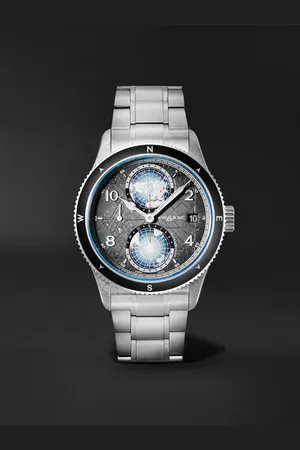 Montblanc 1858 Geosphere 0 Oxygen The 8000 Automatic 42mm Titanium, Ceramic and Stainless Steel Watch, Ref. No. 130982 BU24 NOV - Men
