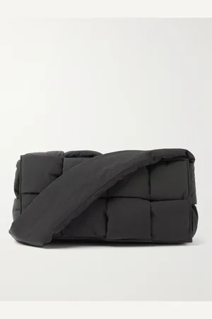 Bottega Veneta Tech Cassette Padded Intrecciato Shell Messenger Bag - Men