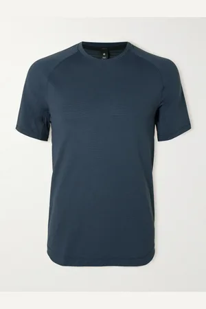 Lululemon License to Train Striped Stretch Recycled-Jersey T-Shirt - Men - - L