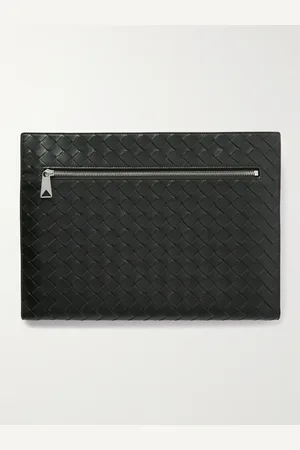 Bottega Veneta Avenue B. Intreciatto Leather Pouch - Men