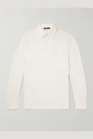 Loro Piana Cotton-Piqué Polo Shirt - Men - - L