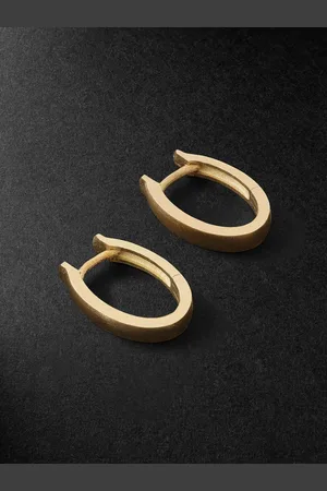 Lauren Rubinski Brushed- Hoop Earrings - Men