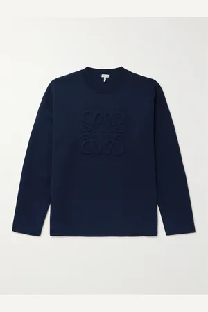 Loewe Logo-Debossed Wool-Blend Sweater - Men - - S