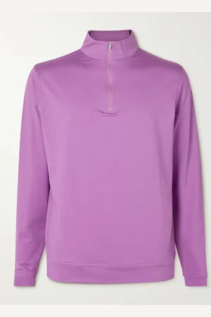 Peter Millar Perth Tech-Jersey Half-Zip Golf Top - Men - - L