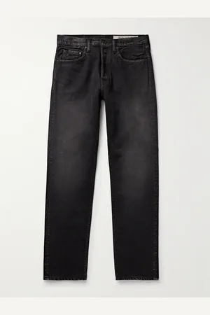KAPITAL Slim-Fit Straight-Leg Stone-Washed Jeans - Men - - UK/US 34